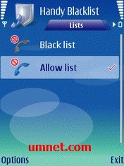 game pic for Handy Blacklist S60 3rd